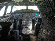 Cockpit der Concorde